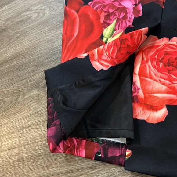 Ted Baker Marek Juxtapose Rose Midi Dress - Picture 17 of 17